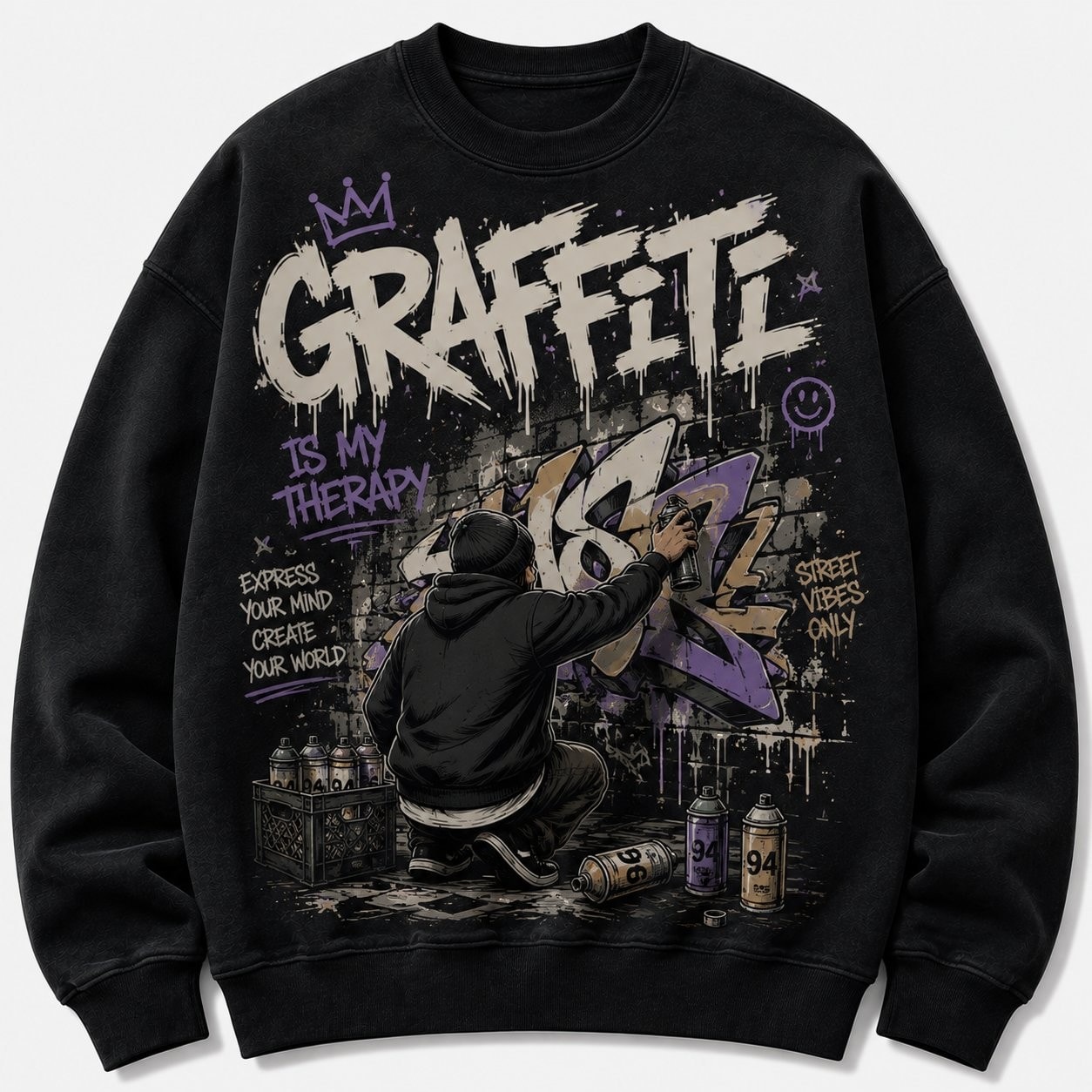 Graffiti Is My Therapy Sweatshirt
